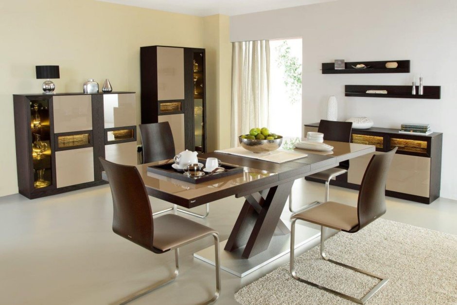 Современные столы для гостиной