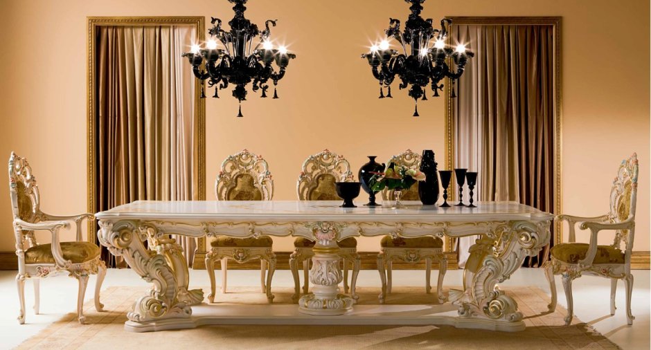 Итальянская мебель в стиле Барокко и рококо