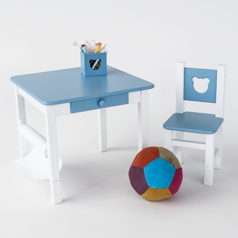 Детский комплект Teddy столик со стульчиком