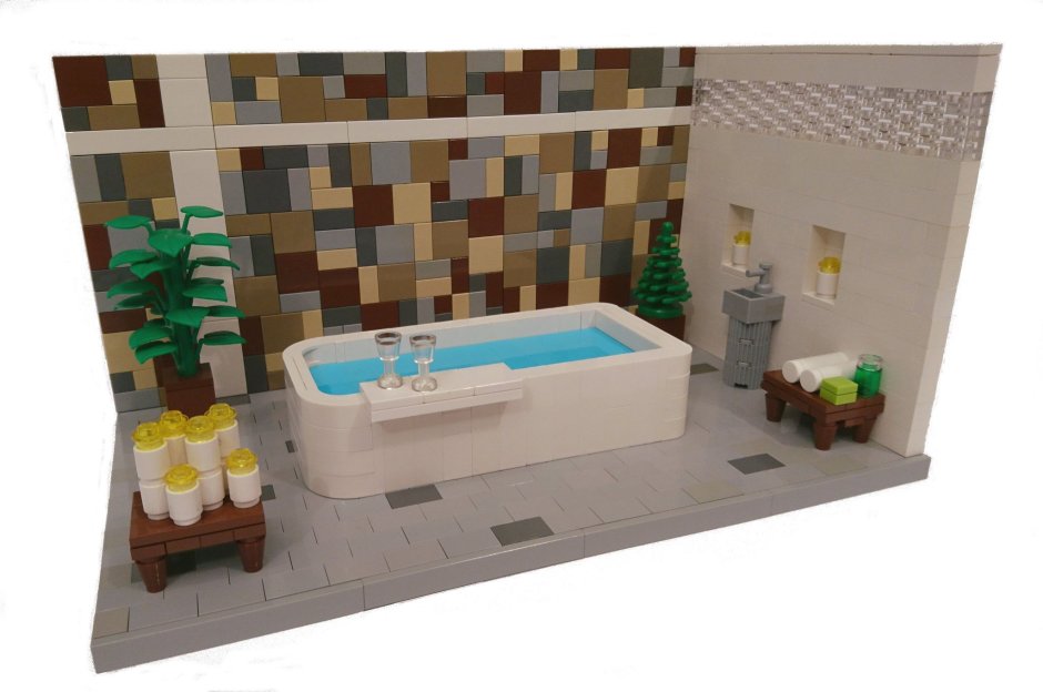 Лего ванна самоделка