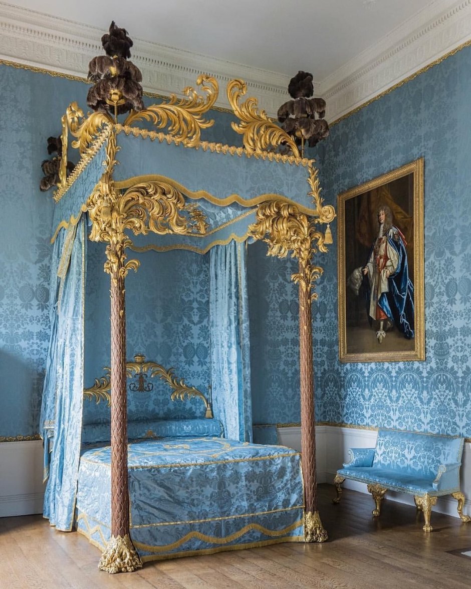 Спальня Королевский синий