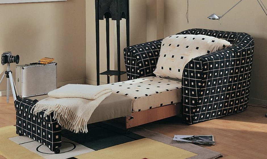 Кресло-кровать в интерьере