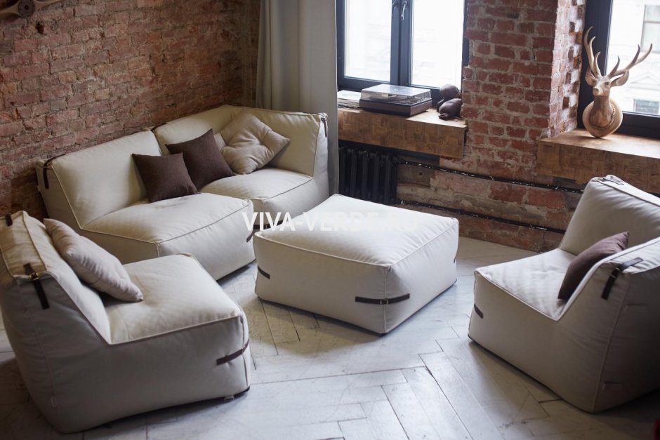 Бескаркасная мебель диван