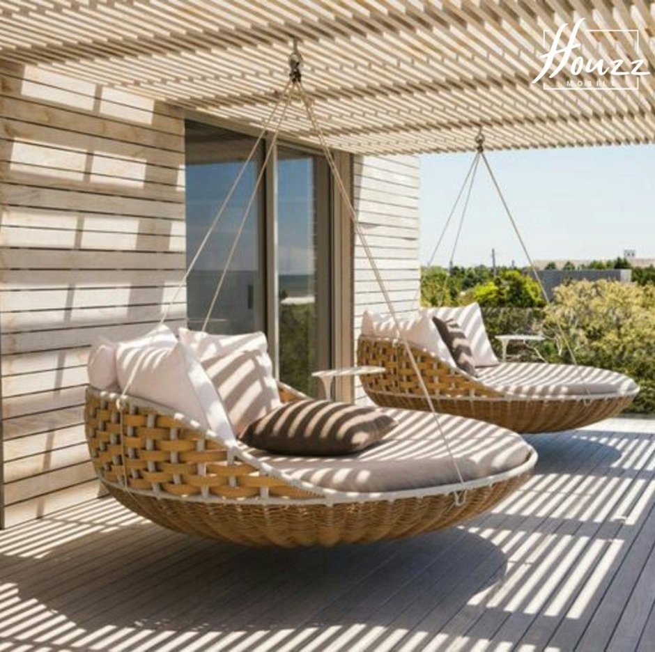 Modern Porch Swing Bed