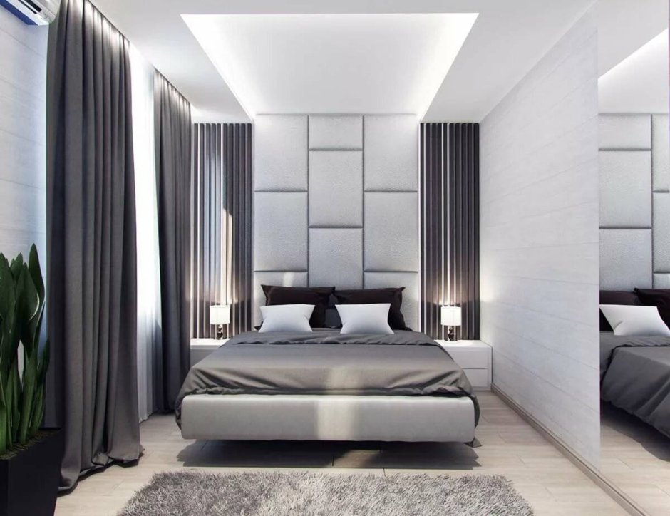 Спальня в минималистическом стиле 10 кв.м