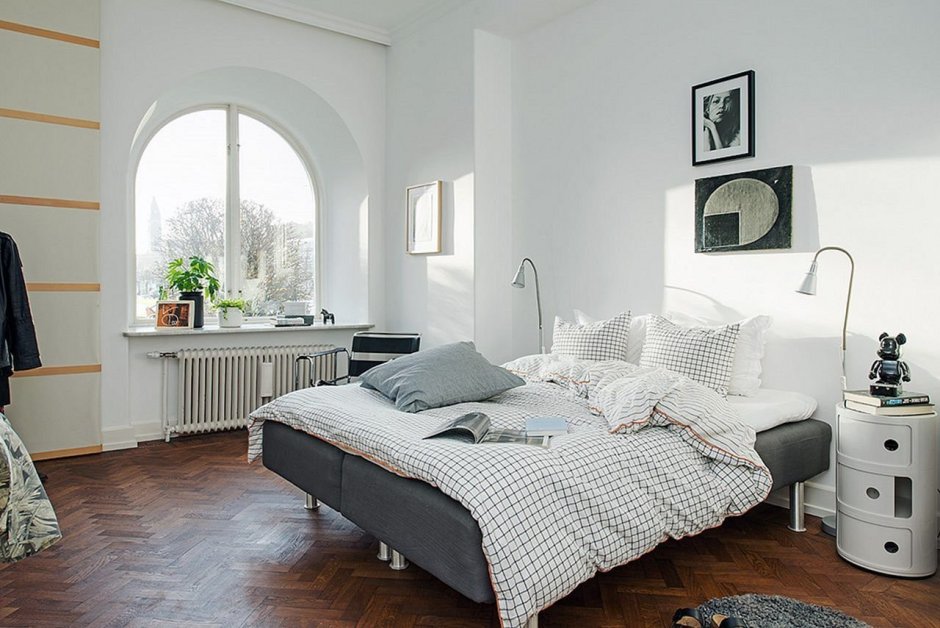 Interior Design trends 2022 спальня в скандинавском стиле