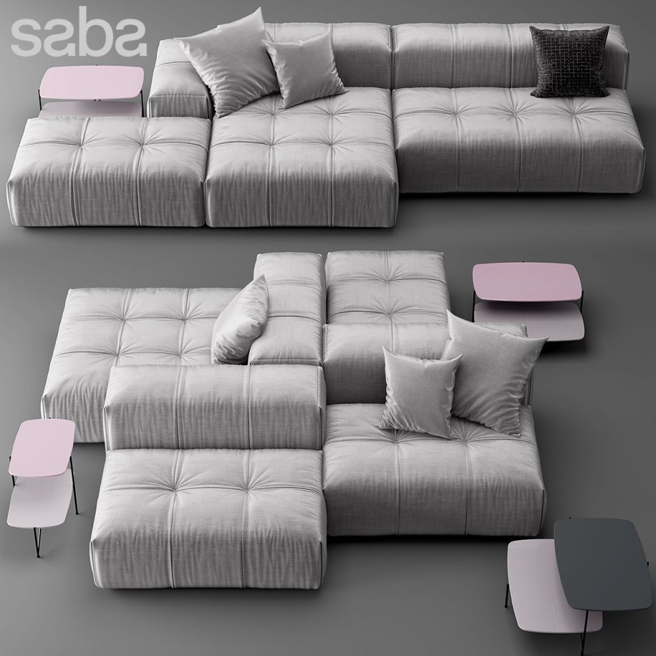 Модульный диван Saba Pixel