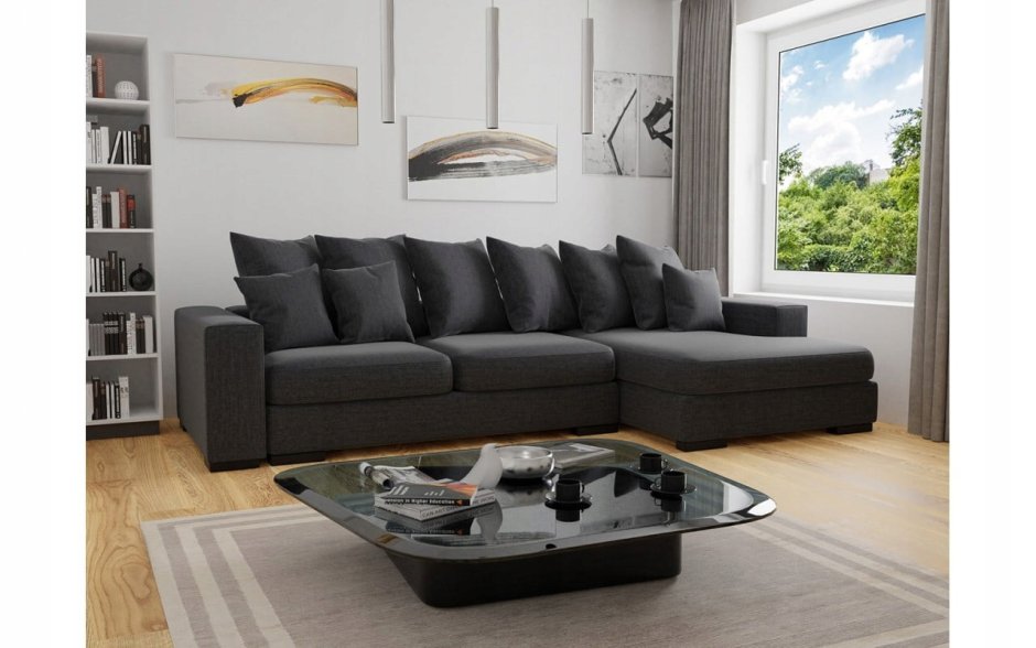 Современный большой раскладной диван