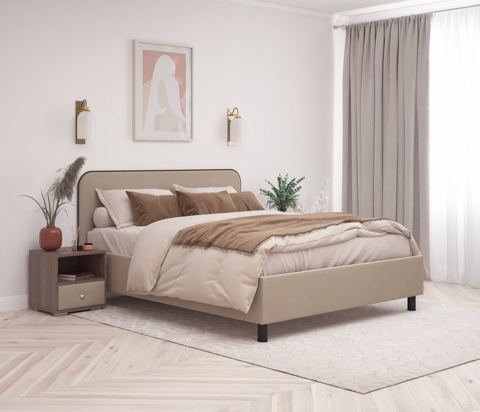 Кровать Анталия с подъемным механизмом 160х200