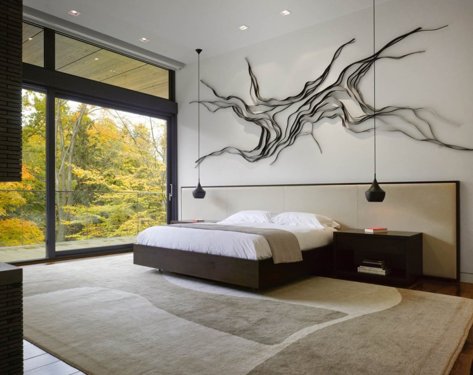 Декор спальни в современном стиле