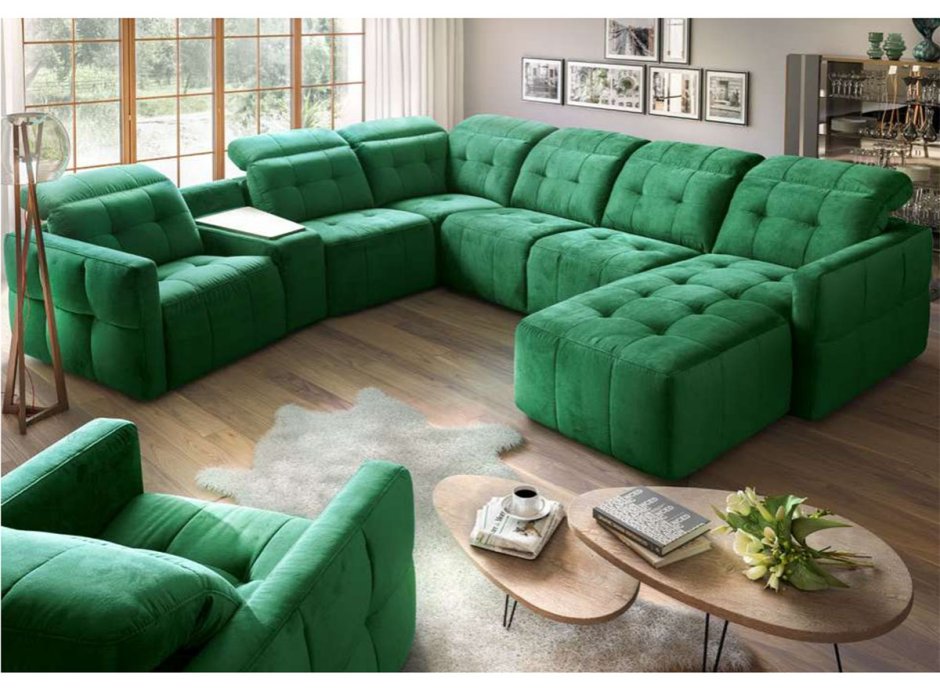 Модульный диван угловой