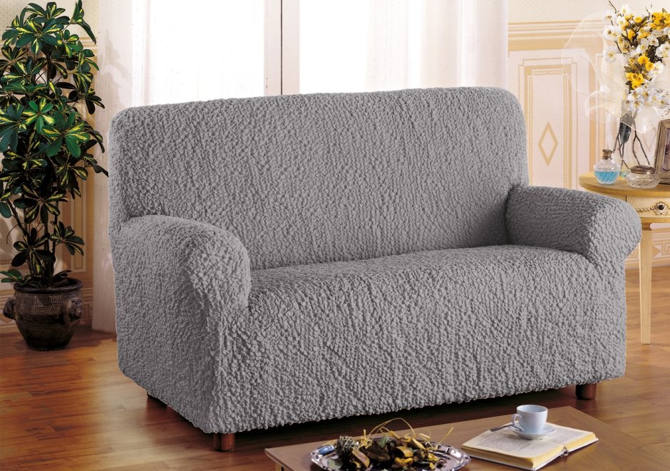 Универсальный чехол на диван с подлокотниками