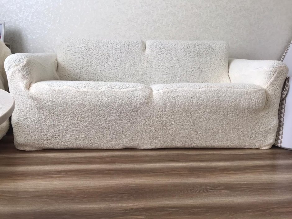 Чехол на трехместный диван плюшевый Venera Sofa Soft