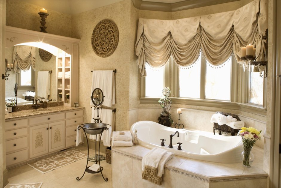 Шикарные Ванные комнаты в классическом стиле