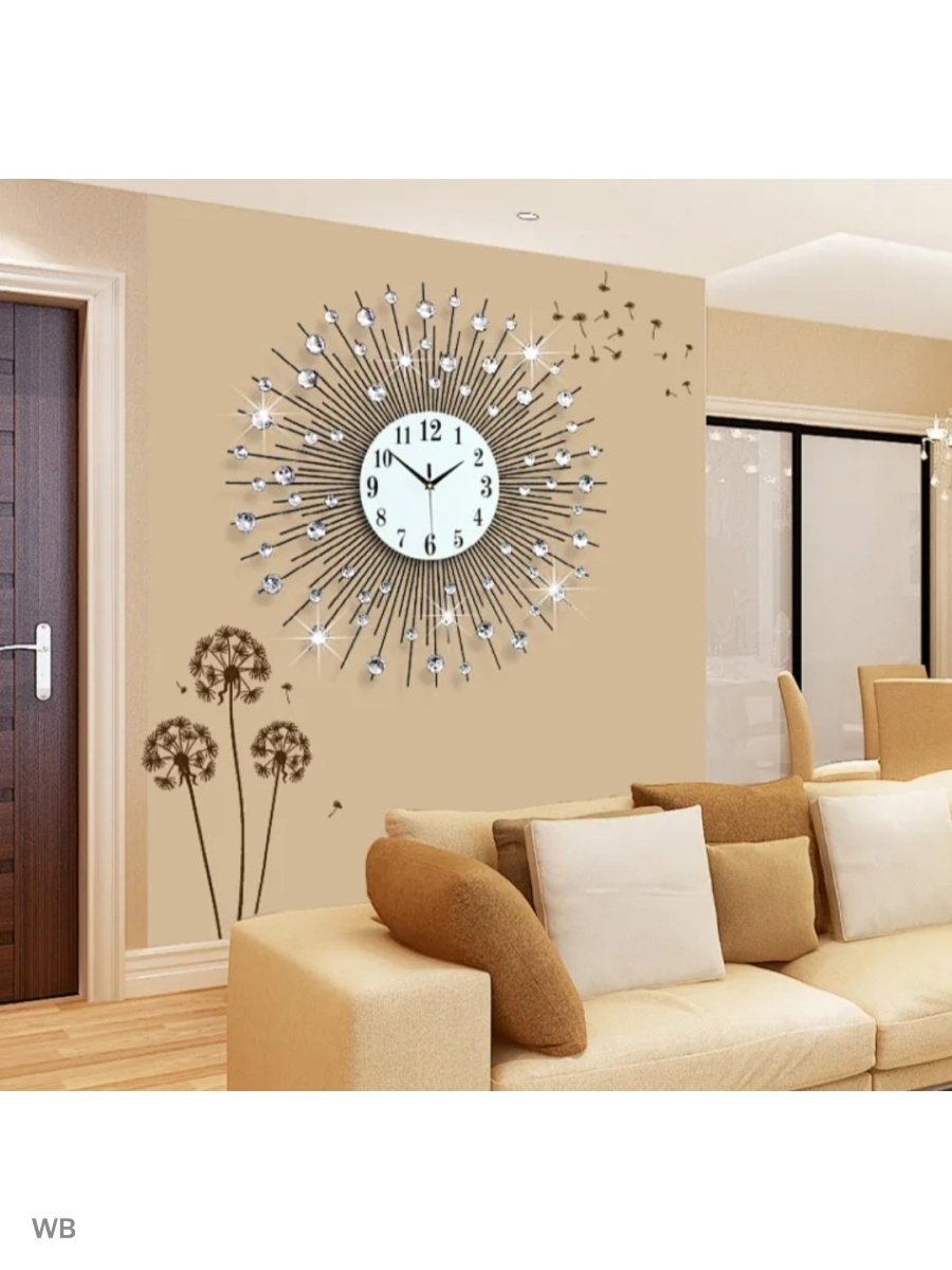 Настенные часы 3d-Decor "Florist