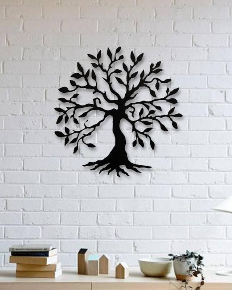 Декор стен деревом
