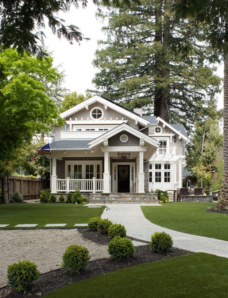 Craftsman Bungalow стиль архитектура США