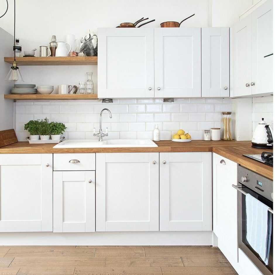 Белая кухня икеа