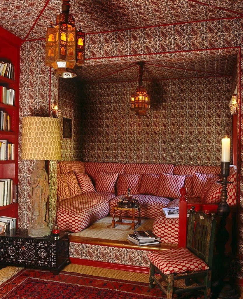Уголок в марокканском стиле