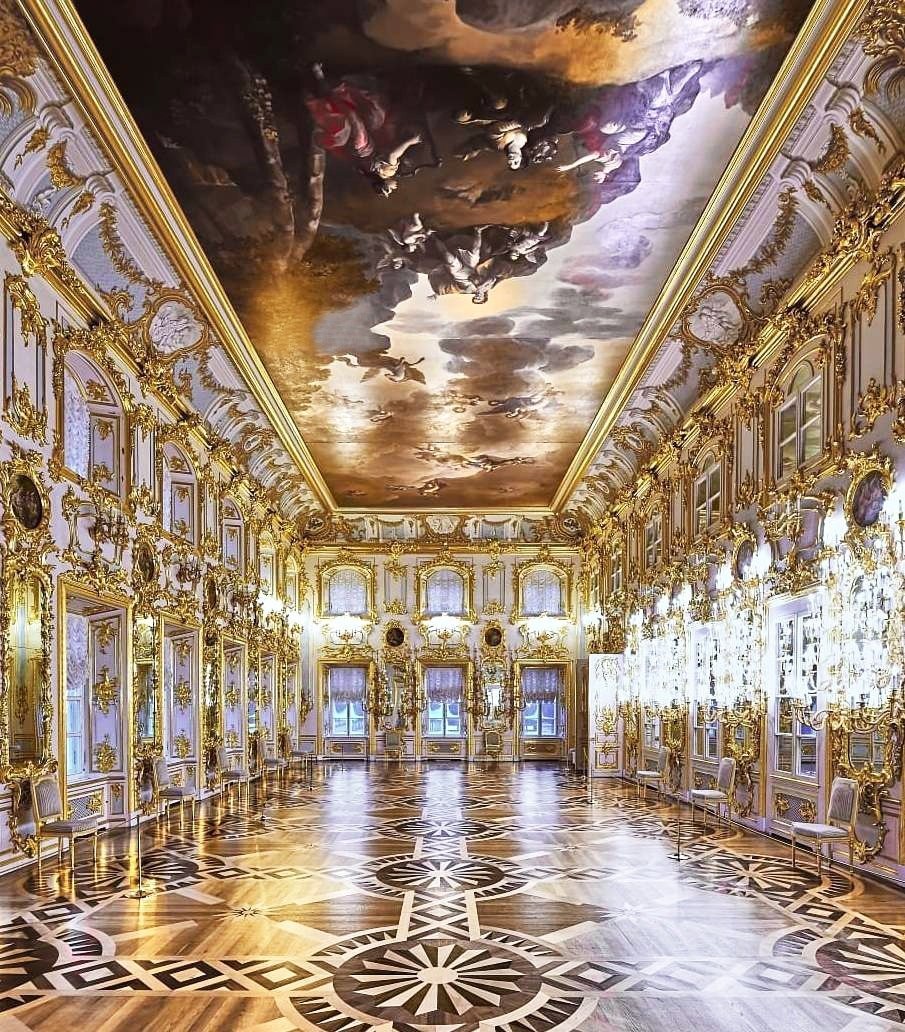 Петергоф большой дворец бальный зал