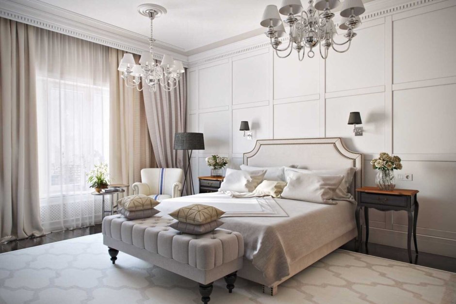 Спальни Luxury Неоклассика