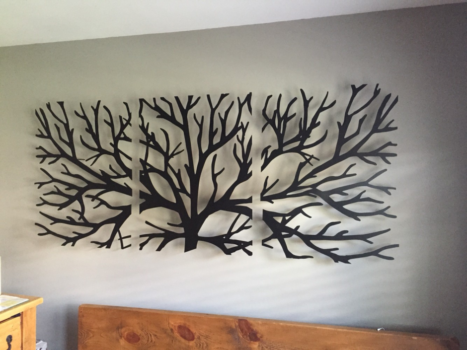Декоративное дерево для интерьера на стену