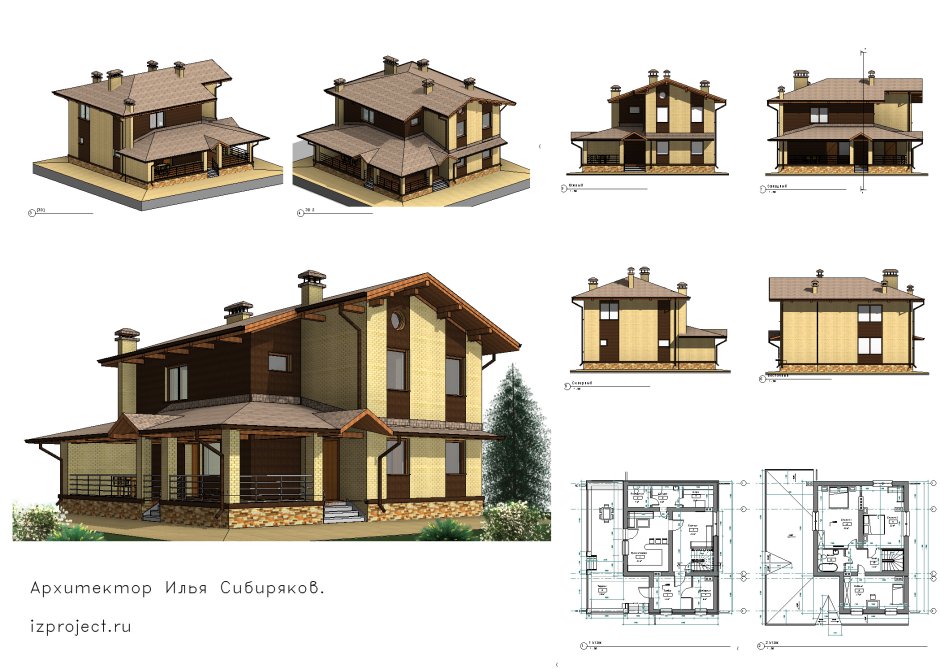 Архитектурные планы домов