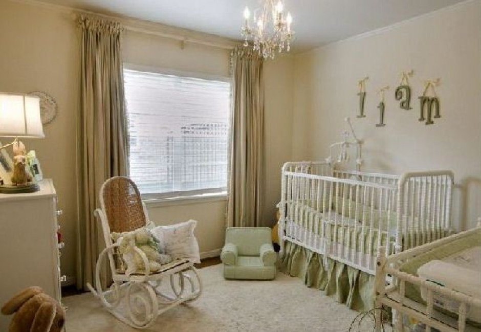 Уютные детские комнаты для новорожденного