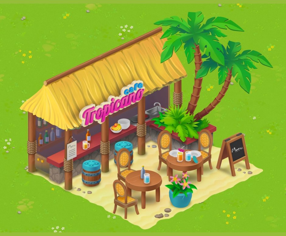 Тропическое кафе