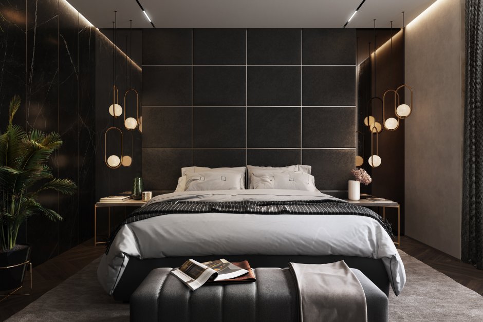 Современные спальни дизайн интерьера