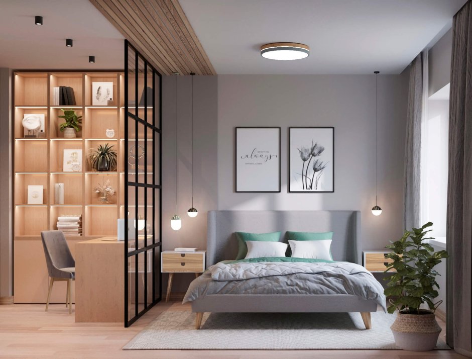 Решения дизайнерские для квартиры разделяющие комнату