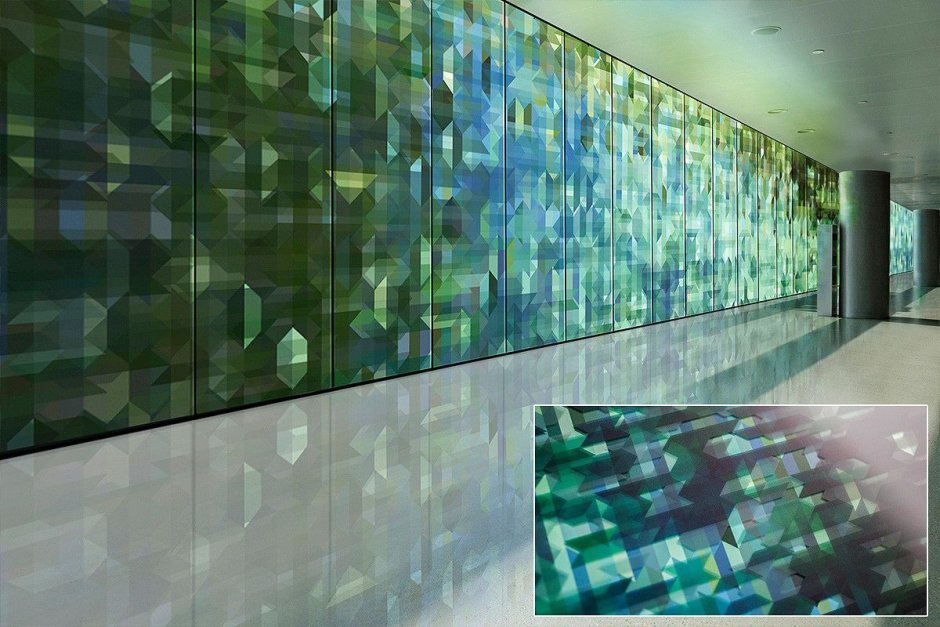 Стена стекло материал для дизайна