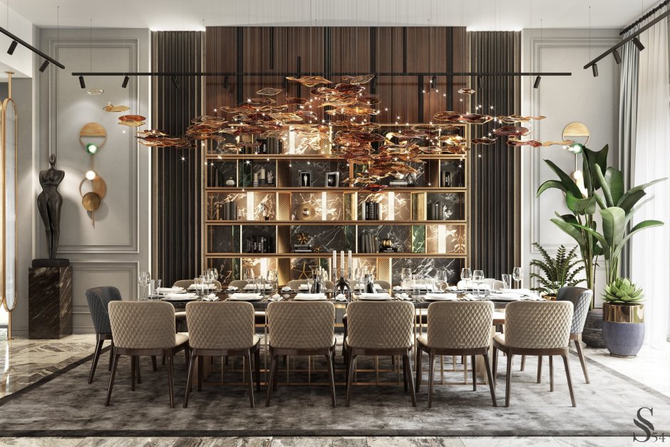 Dining Room Luxury Modern Interior