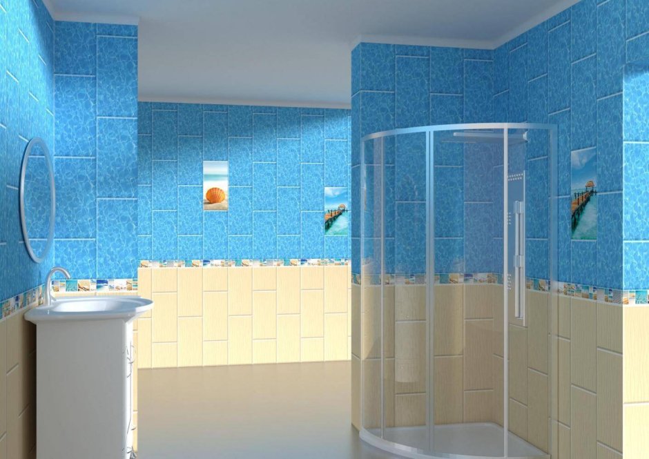 Пластиковые панели для ванной комнаты