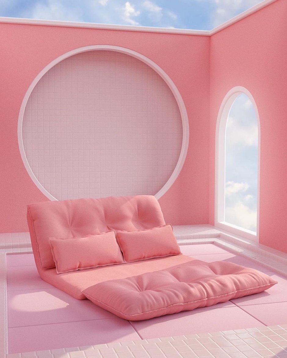 Комната aesthetic Pink