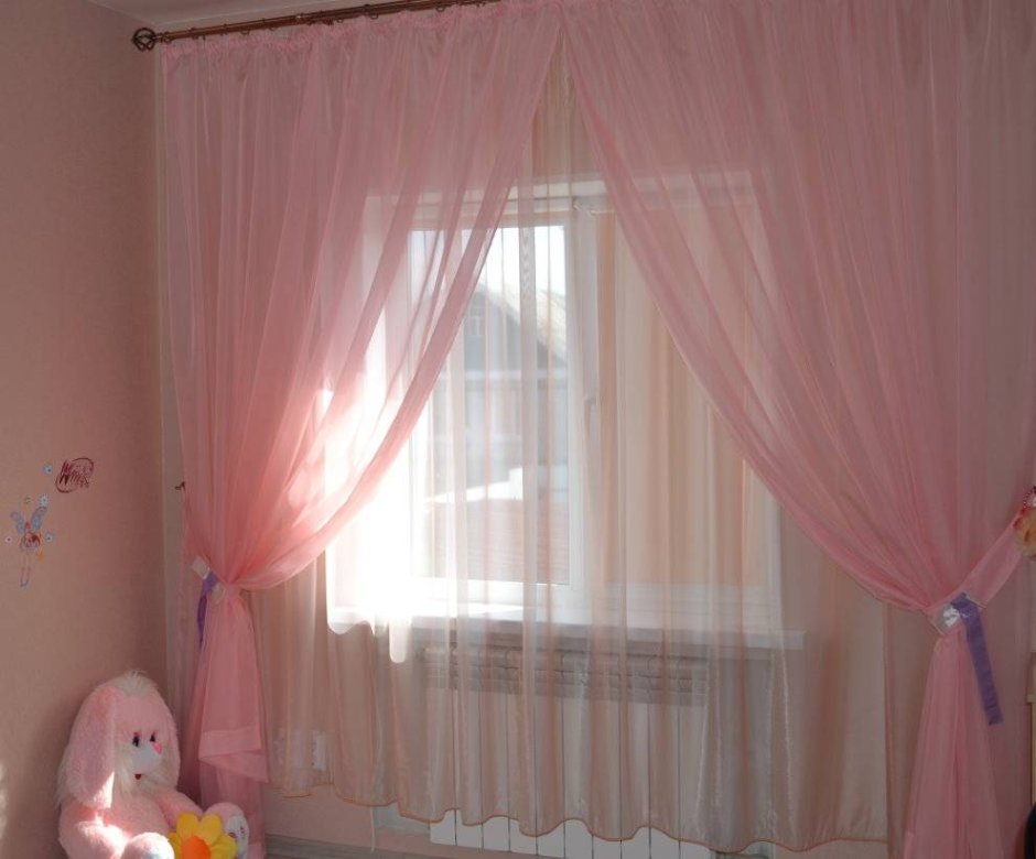 Тюль для детской комнаты девочке