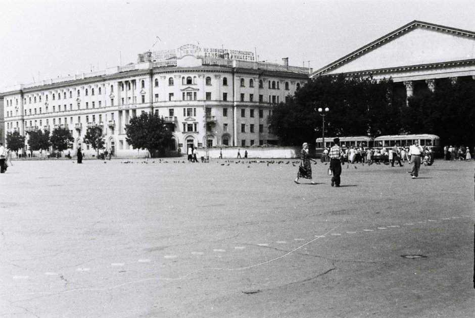 Площадь Ленина Воронеж 1990