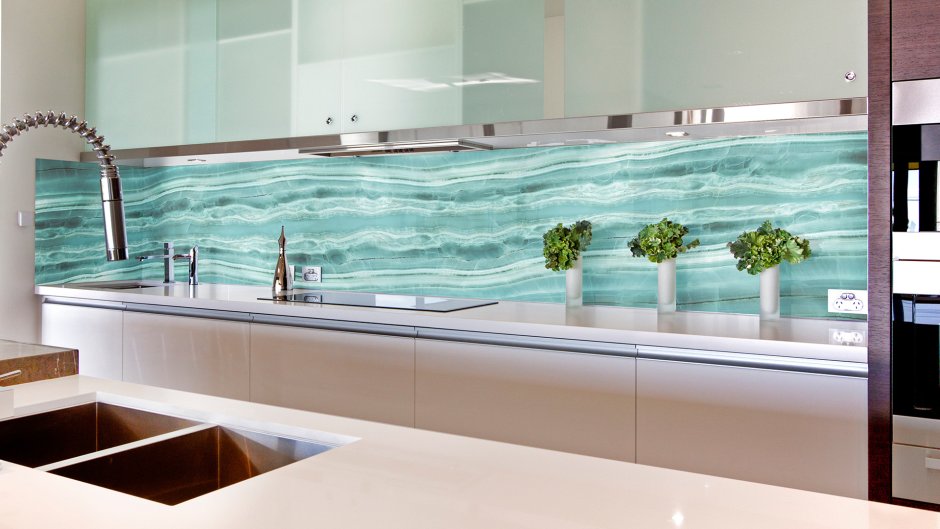 Стеновая панель для кухни стекло