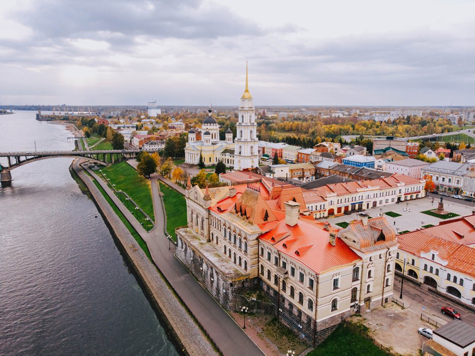 Рыбинск историческая часть города