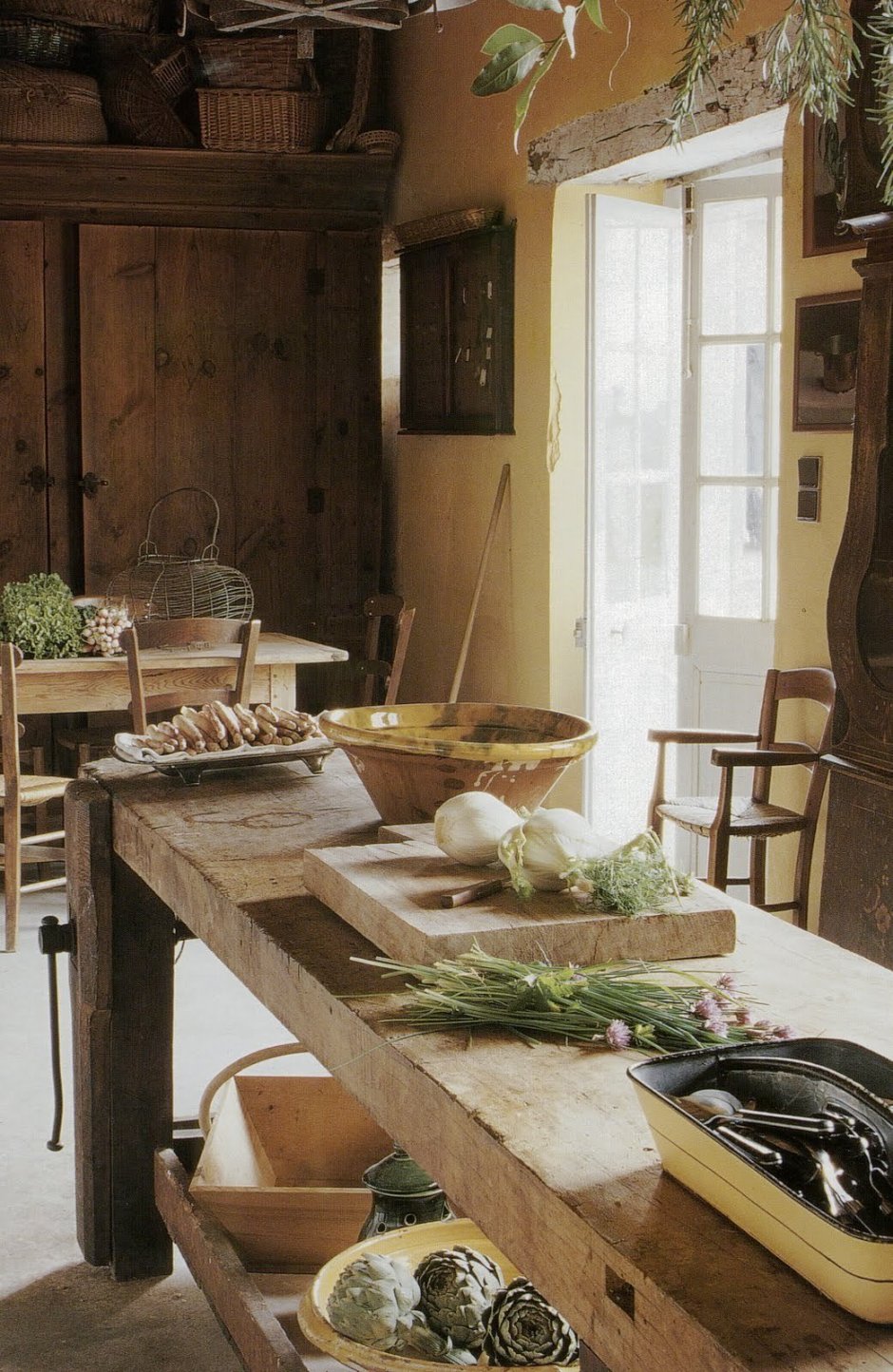 Кухня в итальянском деревенском стиле