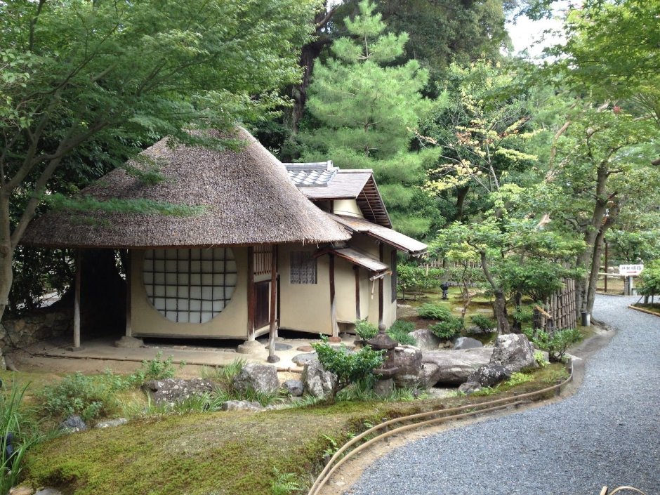 Япония чайный домик сусуитэи в Киото