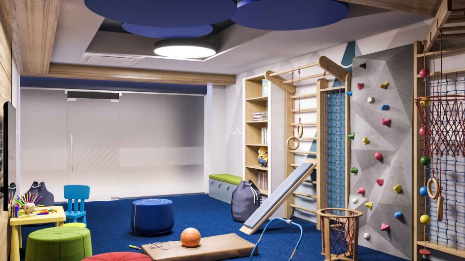 Спортивная комната для детей