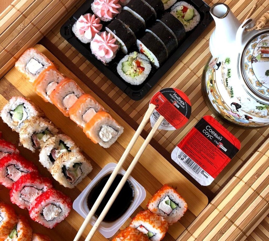 Ингредиенты для суши
