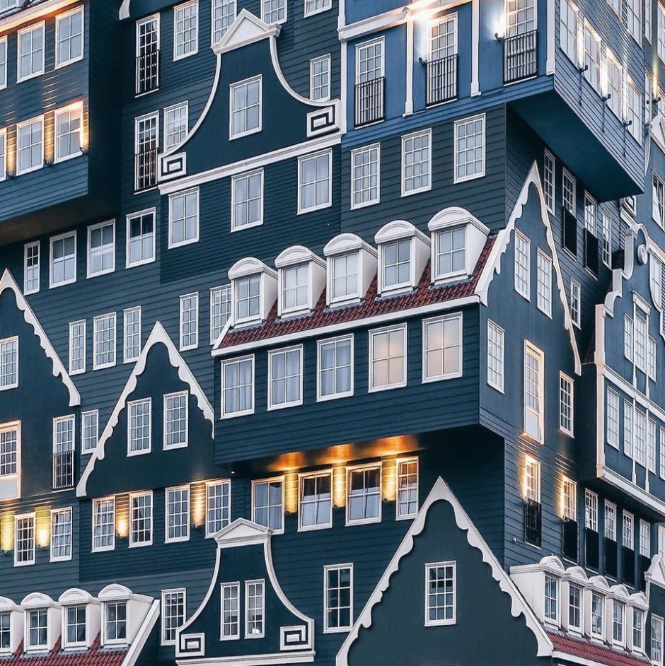 Амстердам архитектура Нидерланды