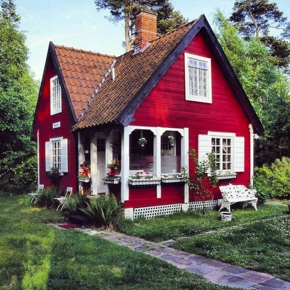 Дачные домики Скандинавия