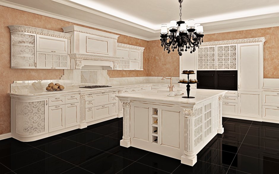 Кухонный гарнитур в венецианском стиле