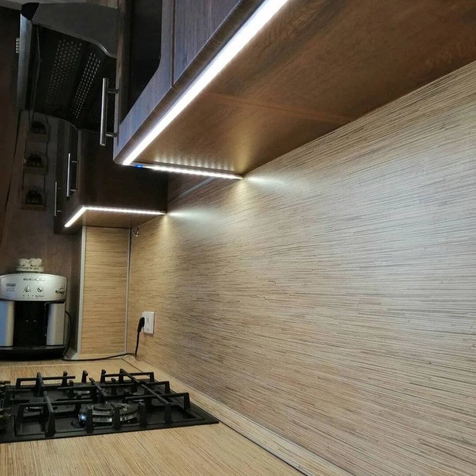 Подсветка для кухни под шкафы