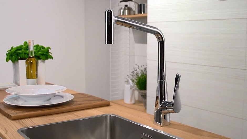 Hansgrohe metris смеситель для кухни