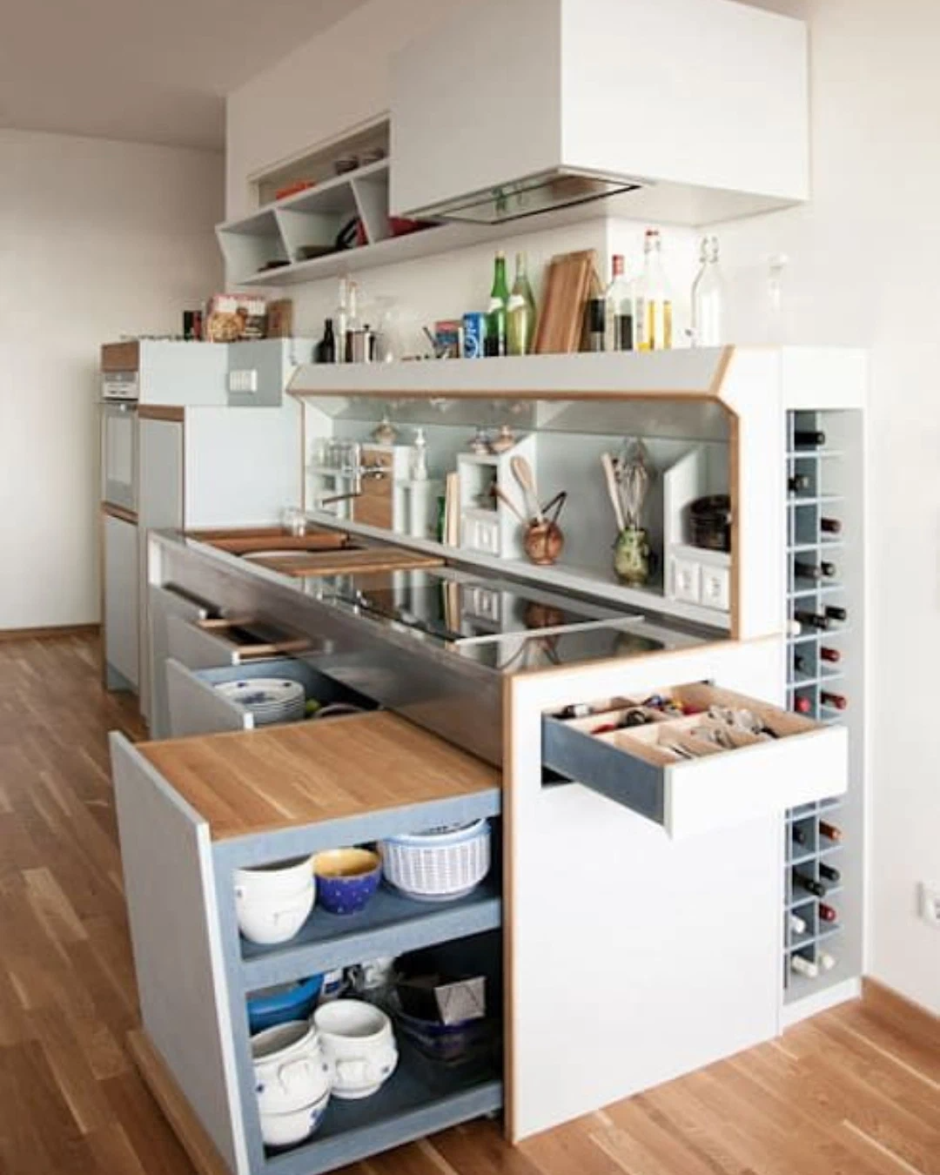 Организация пространства на кухне