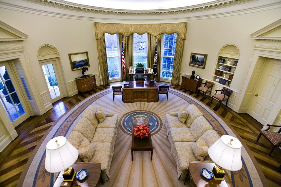 Белый дом Вашингтон овальный кабинет
